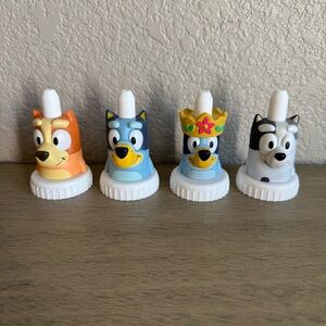 Bluey‎ Juice Bottle Toppers – Set of 4 Characters